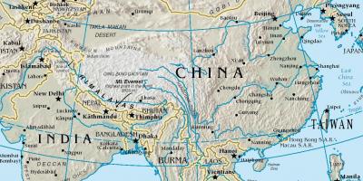 Moğol Yaylası harita konumu